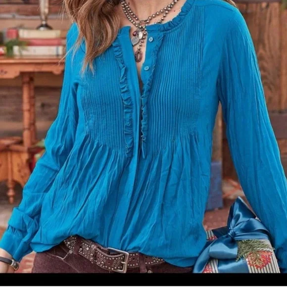 Sundance Sera Ruffled Blouse - Picture 9 of 9